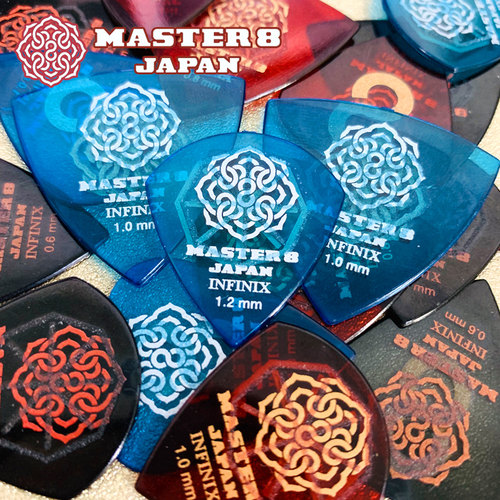 MASTER 8 JAPAN日本电木民谣吉他拨片 防滑速弹耐磨扫弦INFINIX - 封面