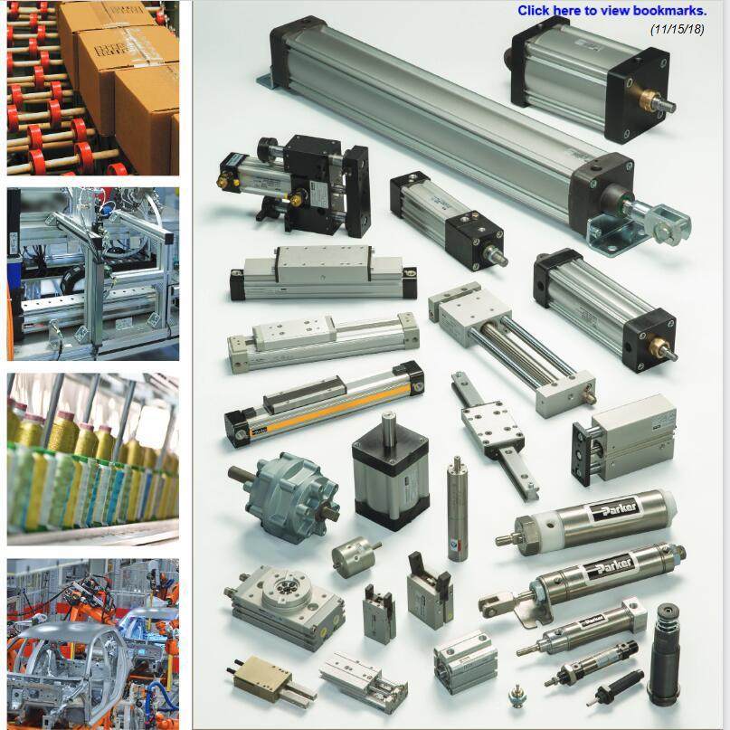 -Parker HVN 气阀元缸，气动，气动件