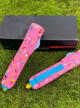 微技术爪标UT85甜甜圈口袋刀CNC刀鞘OTF直出户外EDC小刀折叠便携