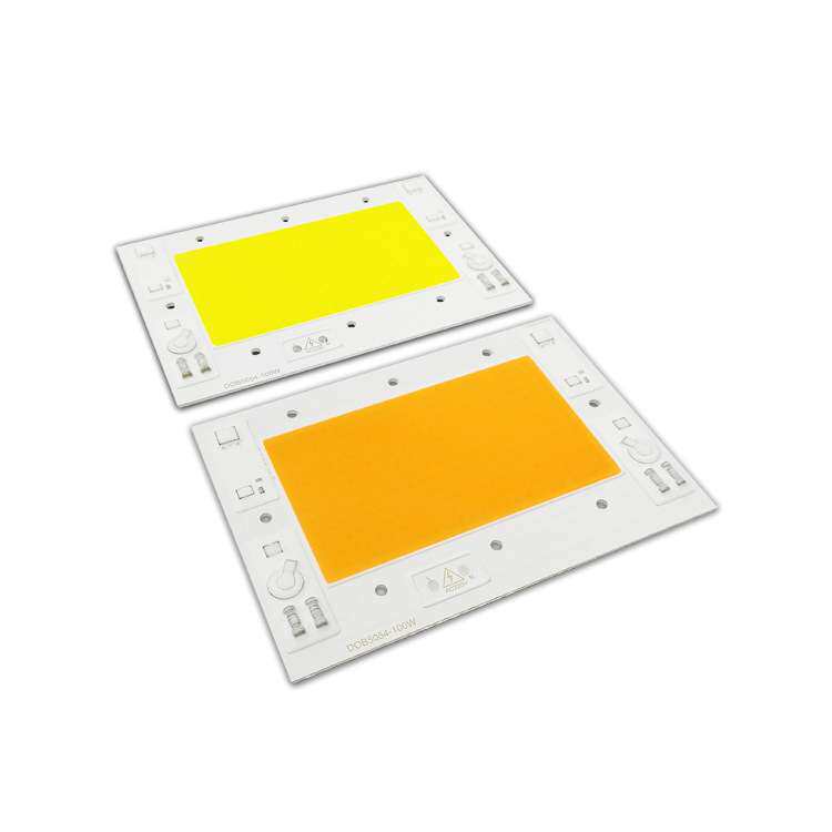 LED免驱动220V 110V COB光源集成倒装LED 50W 100W 150W COB灯珠