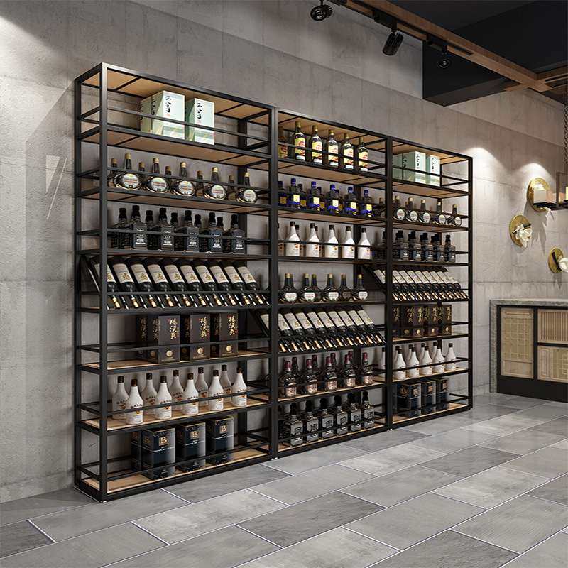 工业风复古酒架葡萄酒红酒架子展示架商用铁艺酒窖酒庄酒柜展示柜,商业/办公家具,红酒架/柜,淘宝优惠券,粉丝福利购,淘宝优惠卷