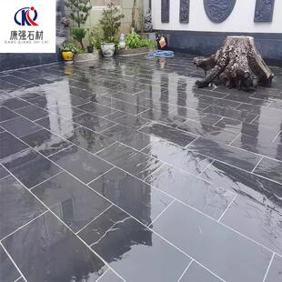 青石板地砖天然广场露台地铺石仿古文化石户外园林庭院防滑铺路石