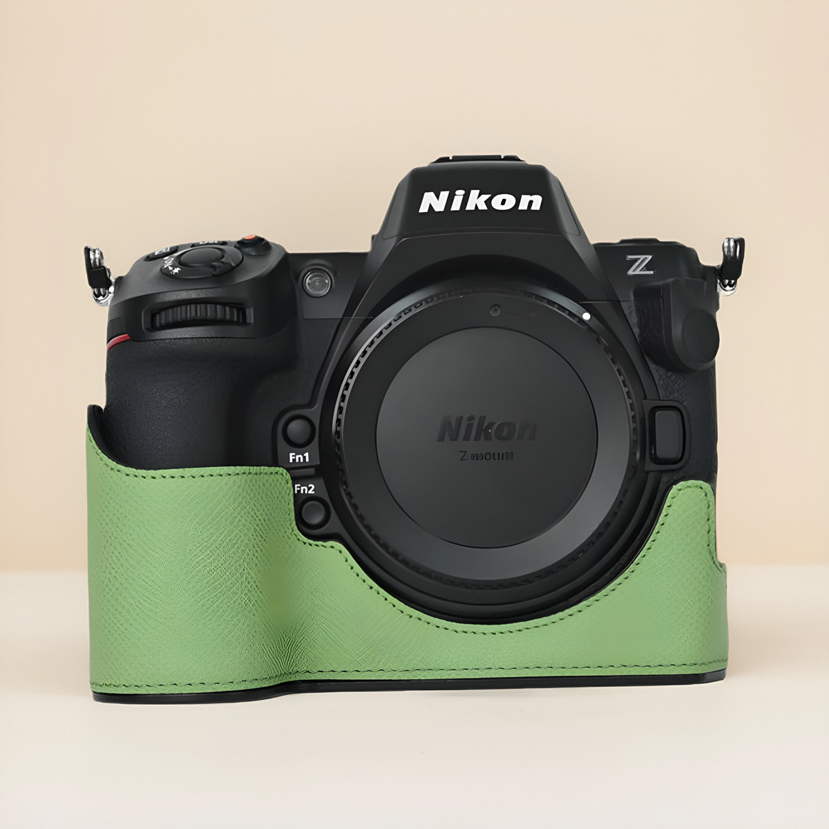 适用Nikon尼康Z8皮套 真皮保护套子 z8相机包 收纳 手工牛皮配件 相机套微单包 半套底座便携摄影包