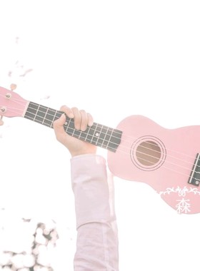 夏威夷尤克里里ukulele四弦琴小吉他 21寸ukelele乌克丽丽菠萝型