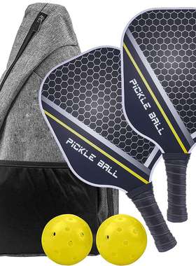 石墨碳素匹克球拍沙滩拍PU手胶运动球拍蜂窝芯 Pickleball Paddle