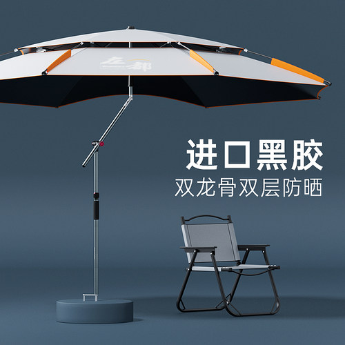 左都钓鱼伞防晒遮阳挡雨露营