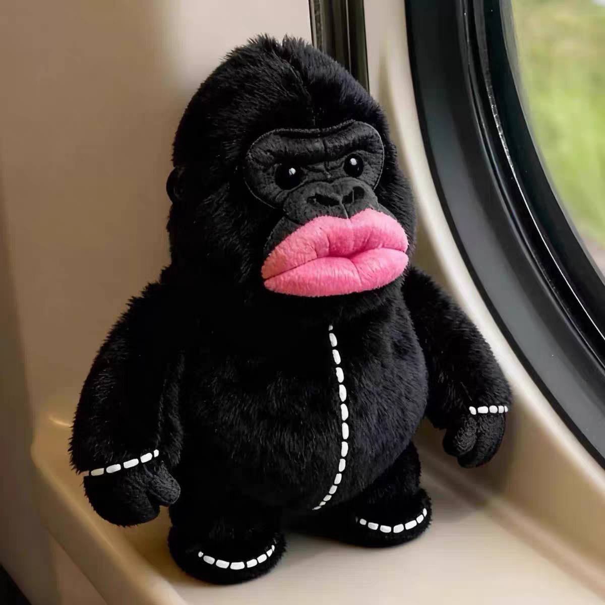 丑萌黑金刚猩猩公仔毛绒玩具儿童布娃娃玩偶爪机娃娃毛绒公仔动物,箱包皮具/热销女包/男包,包袋配件,淘宝优惠券,粉丝福利购,淘宝优惠卷