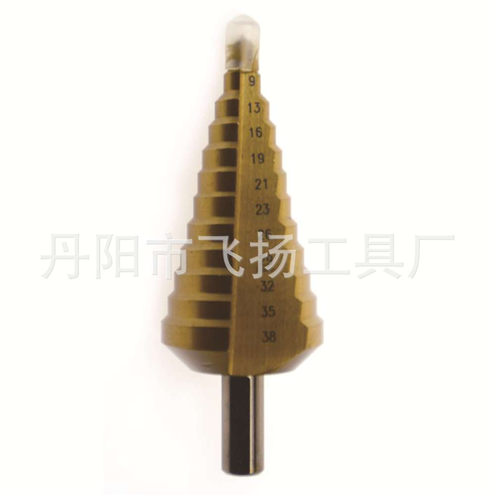 6-38mm阶梯钻头宝塔钻头多功能打孔器锥梯塔型扩孔器开孔器
