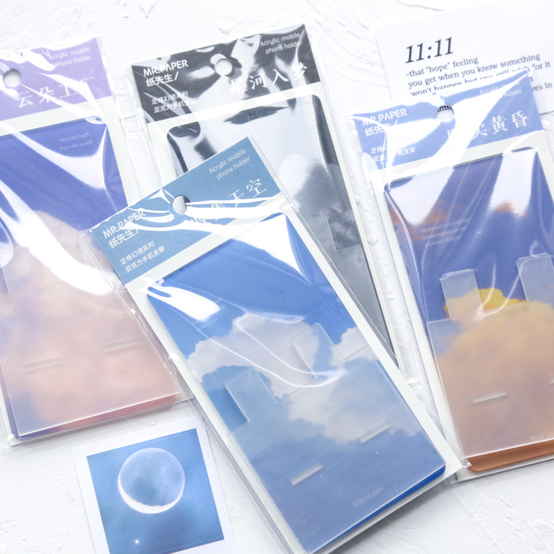 纸先生亚克力手机支架 定格幻境系列 创意手账装饰桌面摆件单个入在类目 电子词典/电纸书/文化用品, 其它文化用品中 - 来自Buy2taobao.com提供专业的淘宝代购服务
