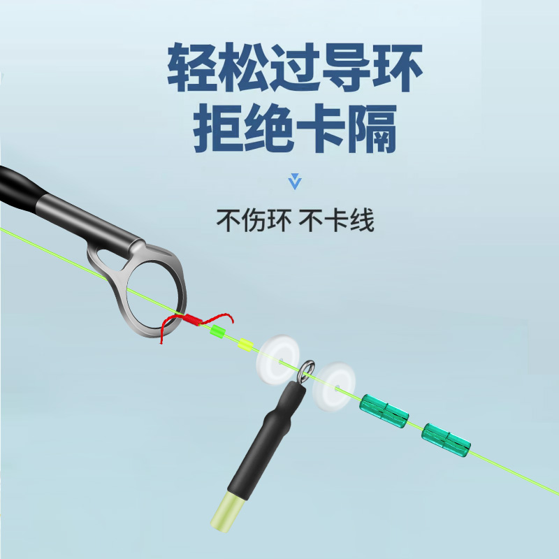 力丸路滑线组套装全套成品矶竿滑漂远投专用路亚钓组矶钓绑好套装