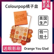 Colourpop Karaoke colorpop chín khay màu cam bạn vui mừng phấn mắt 9 màu - Bóng mắt