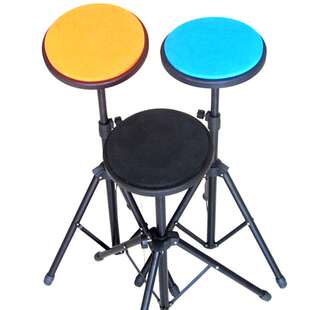 8寸哑鼓垫套装 架子鼓练习垫 高弹鼓面厚底座鼓  8寸哑鼓垫 套装