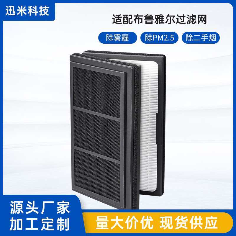 适配Blueair/布鲁雅尔Pro M/L/XL滤芯复合折叠型NGB升级版过滤网