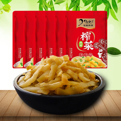 仙妹子15克鲜脆榨菜丝餐饮外卖