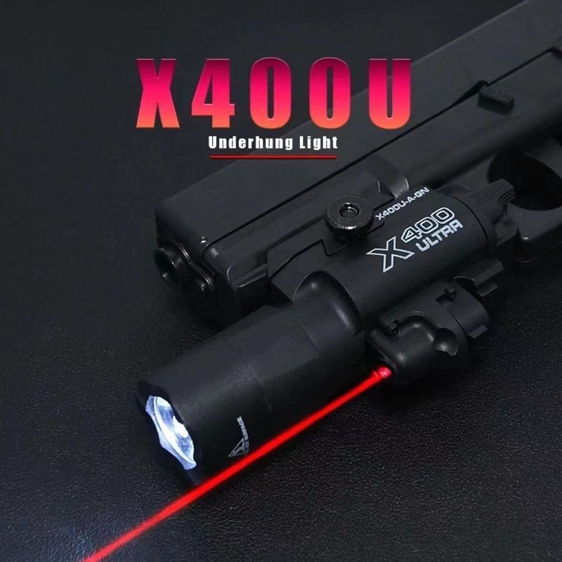 X400U尼龙下挂红外线镭射电筒G17 P1战术手N电激光SBAL玩具枪灯