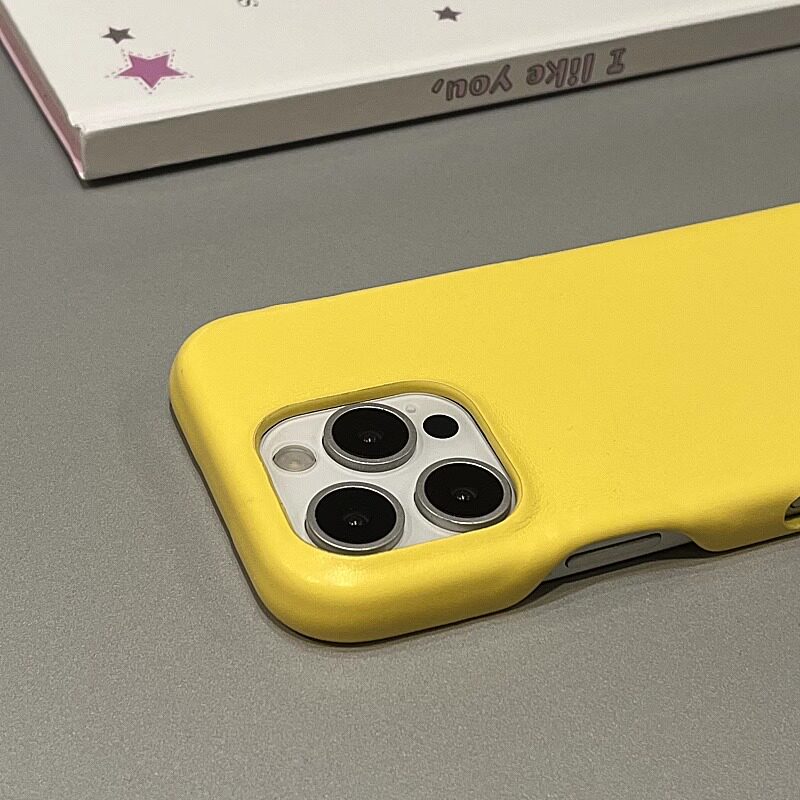 ins高级感夏日小羊皮适用iPhone16promax苹果15手机壳14简约13纯色15promax新款14Pro全包12防摔13pro保护套