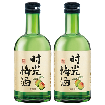 时光梅酒青梅酒8度330ml梅子酒