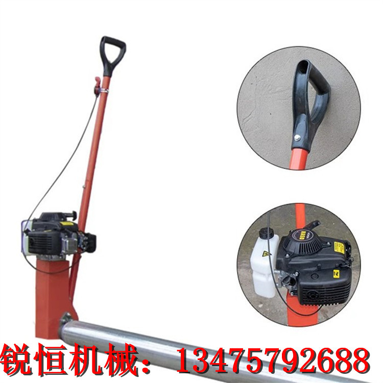 路面修复混凝土滚平机电动水泥沥青修路滚平振平尺摊铺设备振动梁