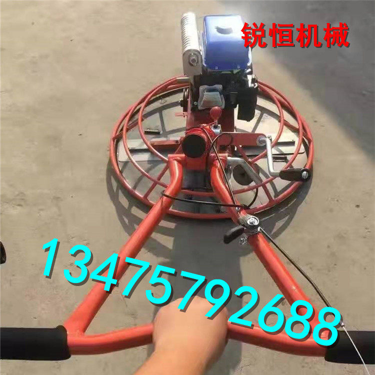手扶式抹光机 耐磨地坪施工抹平机汽油水泥地面收光机配件齐全