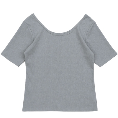 MOCAU领设计日系时尚短袖女装