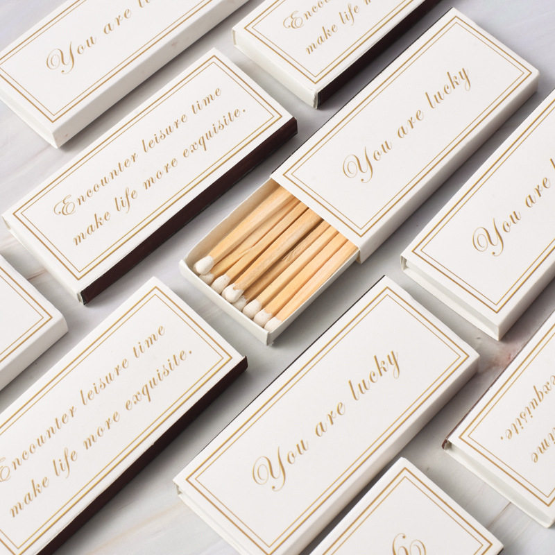 无硫低烟防烫款火柴香薰蜡烛