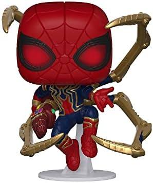 Funko Pop! Iron Spider with Gauntlet (Glow) Exclusive. Clear