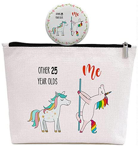 unicorn 25th birthday gifts  sweet 25 gift for girl sister b