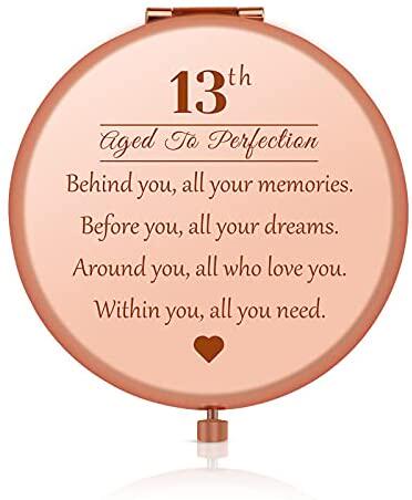 13th birthday gifts for girls  folding mini pocket mirror po