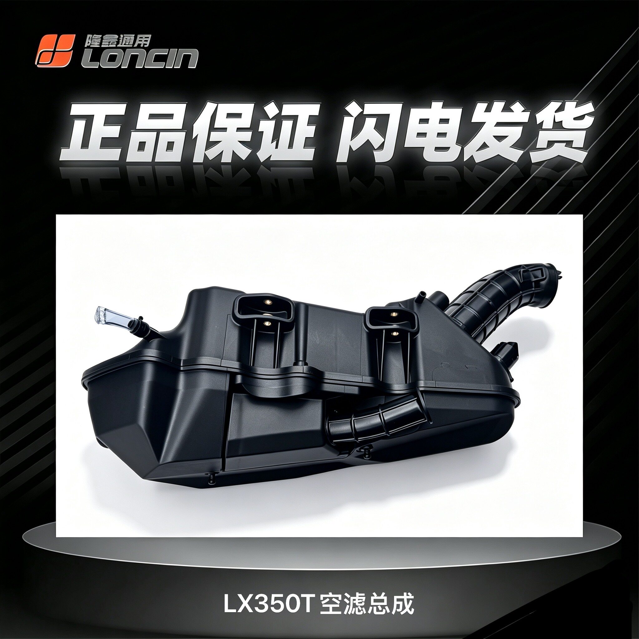 隆鑫LX350T无极SR4MAX宝马C400GT原装空滤总成空滤原厂正品