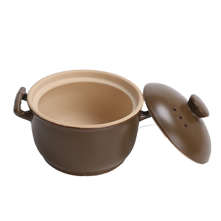 无釉土砂锅明火燃气专用炖锅大小号陶土沙锅炖汤锅家用老式煲汤锅