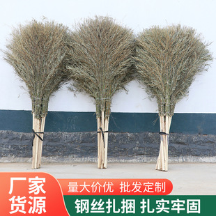 厂家现货木杆大扫把 加长木杆把加粗竹条扫把 清扫环卫清洁扫帚