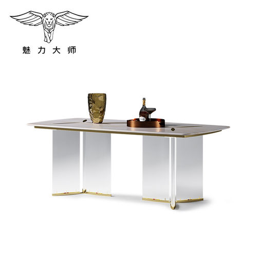 魅力大师天然大理石餐桌