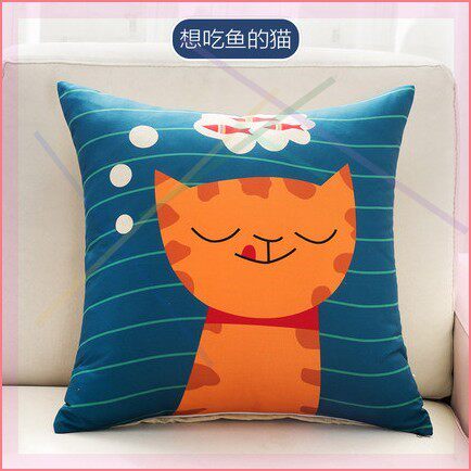 rectangle Cartoon Lotus leaf Cotton Decoration of Chen*pillow case!Side core cloth Single children Pillows quiltin the Home Fabric , Pillow/Pillow  category - from Buy2taobao.com to provide professional Taobao agent buy service