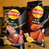 S神户厚切牛排口味韩式 限量异国系列 711美食乐事LAY 辣酱炸鸡