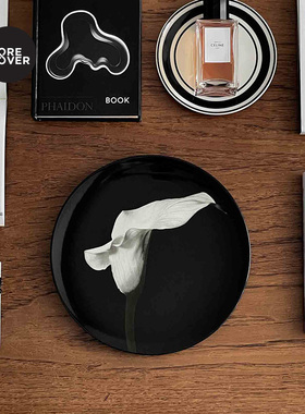 【超值特价】moreover家用简约圆形高颜值陶瓷家用餐盘西餐盘