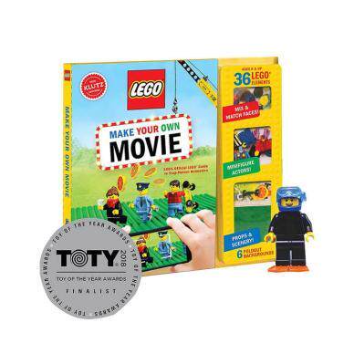 【正版书籍】乐高自制电影模型 LEGO® Make Your Own Movie KLUTZ手工创意操作书英文原版