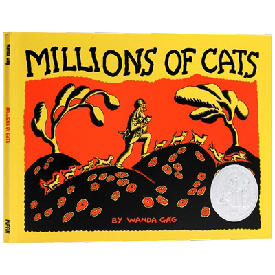 英文原版 Millions of Cats Gift Edition 数以百万计的猫
