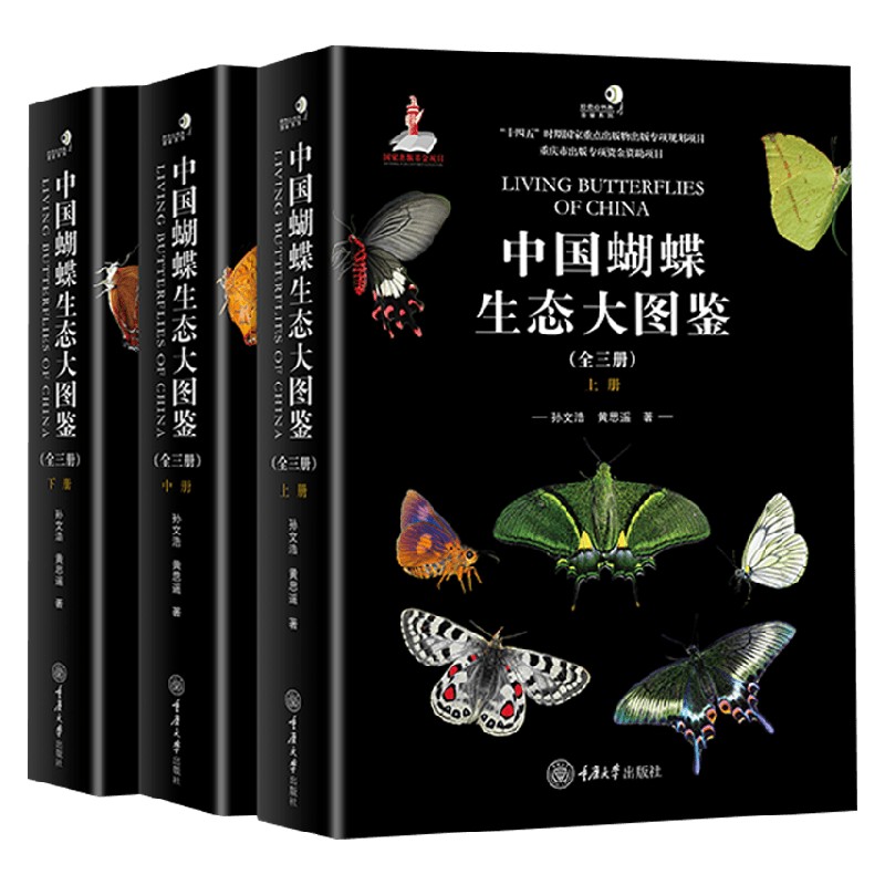 中国蝴蝶生态大图鉴孙文浩
