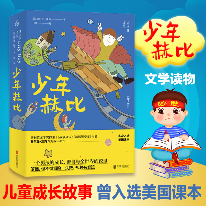 【正版书籍】少年赫比 北京联合出版 赫尔曼沃克 一个男孩的成长源
