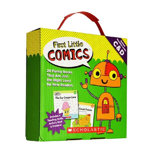 First Little Comics Parent Pack  Levels 英文原版