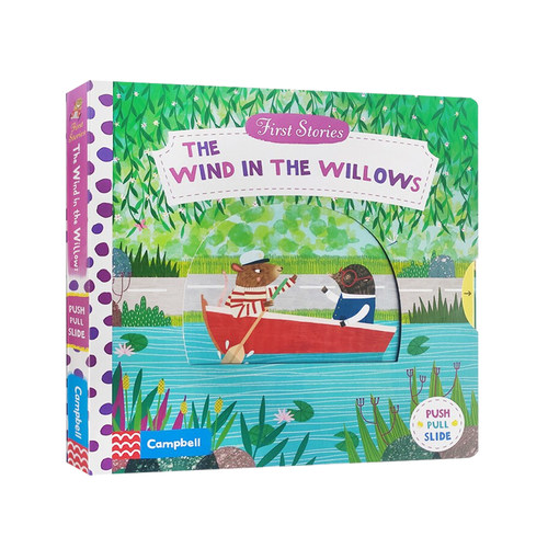 【英文原版3-6岁】本故事书：柳林风声 First Stories：Wind in the Willows 低幼启蒙 儿童认知 童话故事 纸板书