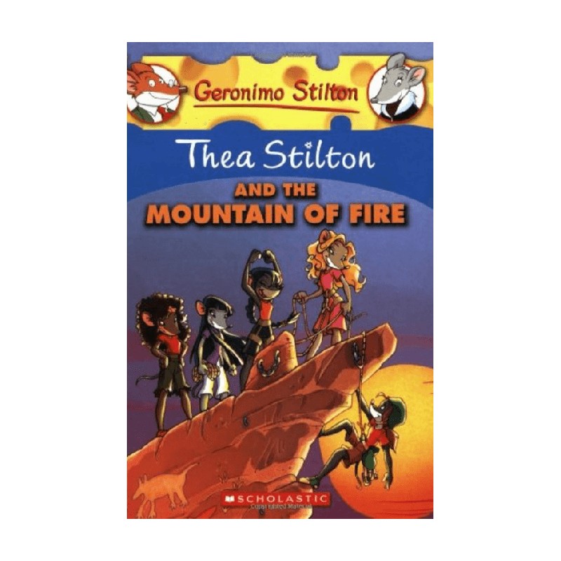 英文原版 Thea Stilton and the Mountain of fire 阶梯和门厅