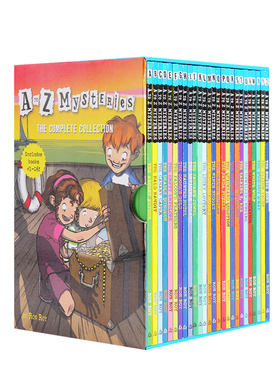 【正版书籍】A to Z Mysteries神秘案件 套装26册 青少小说 课外有声读物 8-12岁英文原版
