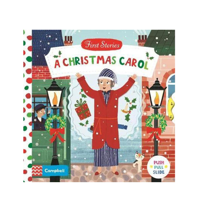 【正版书籍】英文原版 圣诞颂歌 First Stories A Christmas Carol BUSY系列 Campbell 低幼启蒙 儿童认知 亲子教育 科普 3-6岁