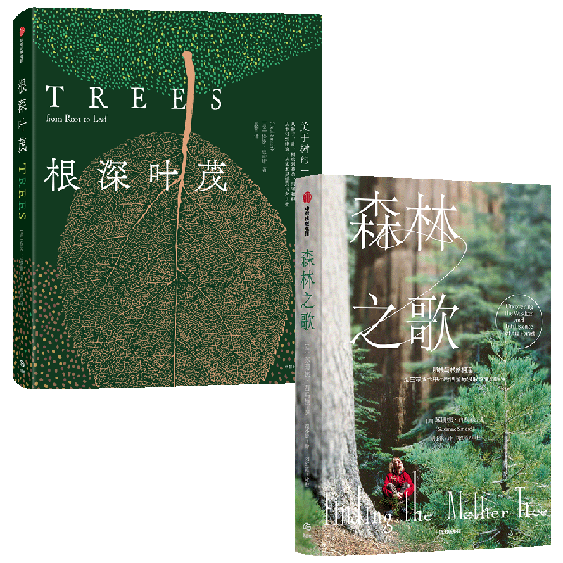 根深叶茂+森林之歌套装2册 苏珊娜·西马德 等著 科普