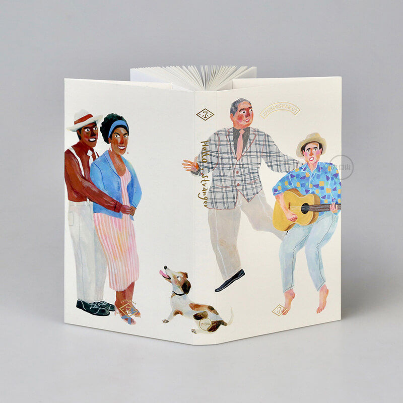 【正版书籍】九口山笔记本-你好陌生人-retro style-1 单本非套装武芃