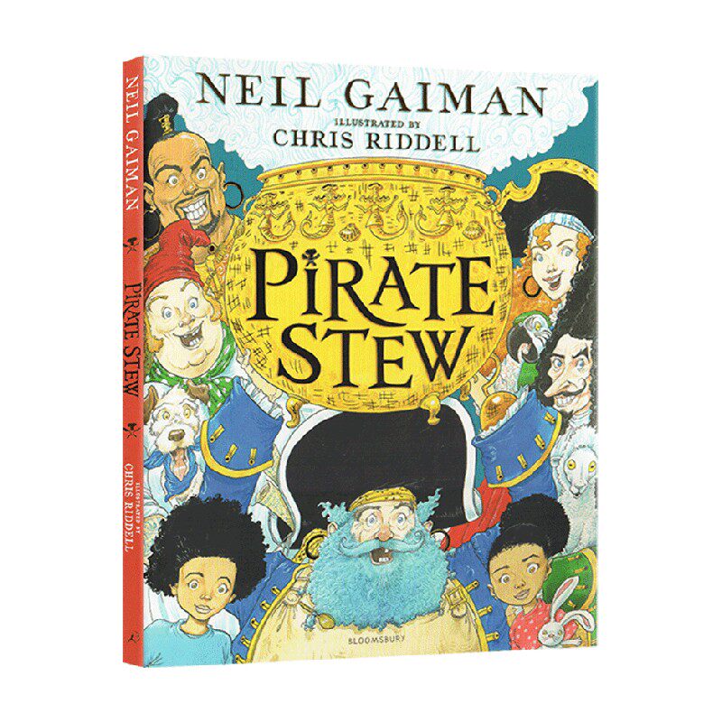 【正版书籍】英文原版 Pirate Stew 海盗汤 尼尔·盖曼新品