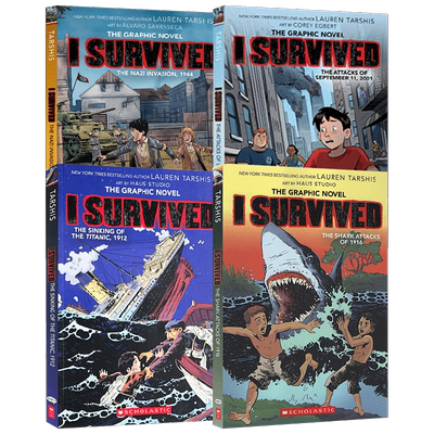【正版书籍】幸存者系列 I Survived套装4册 英文原版