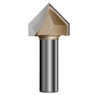 乐匠V型刀具木工修边机刀头雕刻机90度V型雕刻修边倒角折弯折角刀