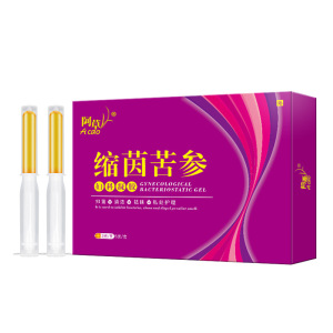 苦参凝胶女性私处护理清洁消毒白带多去异味痒私密清宫丸滋润保养